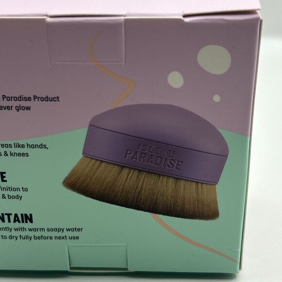Two Packs, Isle of Paradise Shape and Glow Self Tan Blending Brush Palm Sized - Picture 9 of 13